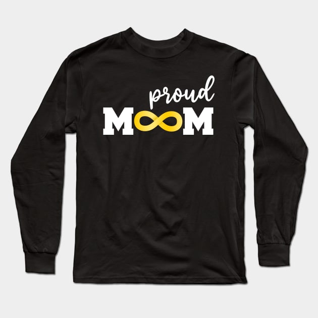 Proud Mom Autism Acceptance Long Sleeve T-Shirt by mia_me